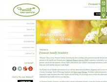 Tablet Screenshot of fremontfamilydentistryofseattle.com